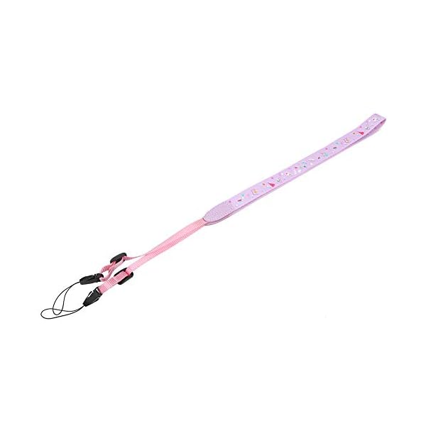Kameragurt, 1,2 m verstellbarer Kamera-Hals-Schultergurt Lanyard-Gürtel für Mini9/25/70/90 Kamera(Rosa Süßigkeit) – Bild 3