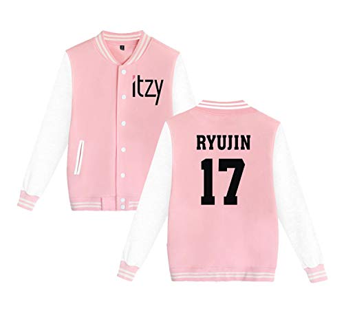 Xkpopfans ITZY Hoodie Sweater It's me Baseball Jersey Lia YeJi RyuJin Yuna Jacket Coats