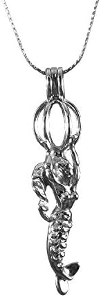 Wet Products Love Purity Wish Pearl Kit - Harvest Your Own Pearl from a Real Freshwater Oyster, Comes with Mermaid Silver Plated Necklace - Great for Gift!