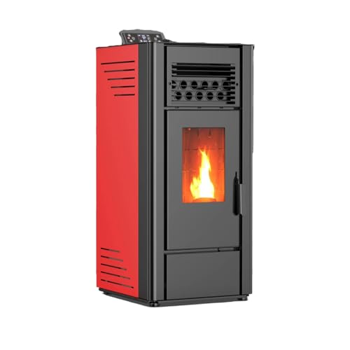 Estufa De Pellets 12Kw   Con Doble Motor
