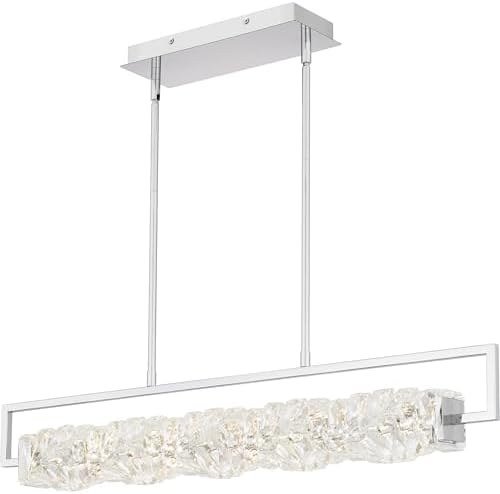 Quoizel Klass Integrated LED Polished Chrome Island Light