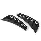 【COMPATIBILIDAD】: Canard de parachoques delantero negro, diseñado específicamente como reemplazo para Clase C W205 AMG Line 2019+. Para garantizar la compatibilidad, recomendamos utilizar la función 