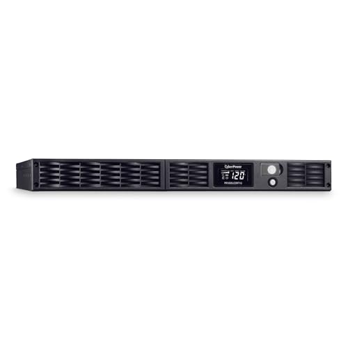 CyberPower PR1000LCDRT1U Smart App Sinewave UPS Battery Backup and Surge Protector, 1000VA/800W, 7 Outlets, AVR, 1U Rack/Tower, UL Certified by CyberPower - Image 3