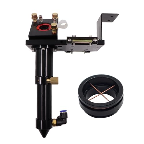 CO2 Laser Head & Path Calibrating Device Kit Dia.20 FL50.8/63.5/101.6mm Laser Head Kit for CO2 Laser Cutting Machine