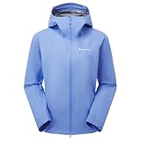 Montane Chaqueta impermeable Niveus Lite para mujer, Cornflower, XS