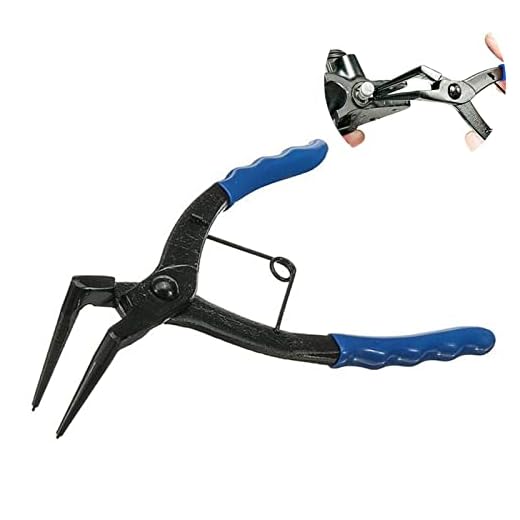 Long Nose Snap Ring Pliers, CATUDIY Heavy Duty 90-degree Bent Internal Ring Remover Retaining Circlip Pliers with Bent Jaw for Motorcycles Cars Trucks