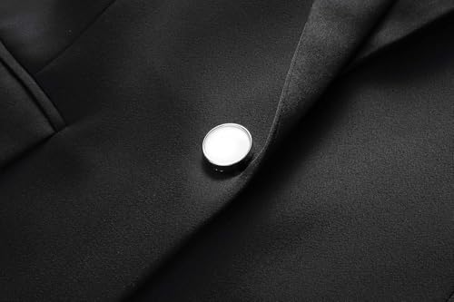 The Ultimate Black Satin Pantsuit for Women: Perfect for Every Occasion - Image 6