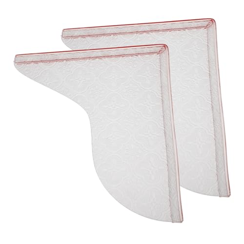 OUNONA 1 Pair Splash Guard Shower Dam Shower Door Water Guard Shower Water Dam Bathtub Splash Board Bathtub Water Guards Bath Tub Water Guard Shower Water Guard Acrylic Transparent