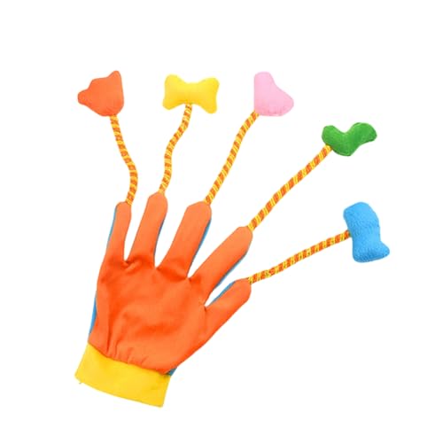 Juguetes Para Gatos - Juguete Interactivo De Guante De Peluche Con Campana Incorporada | Juguete De Guante Para Jugar Con Gatos,