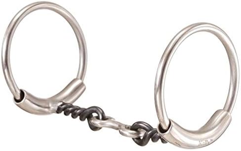 Showman 5" No Pinch 3 Piece Snaffle Bit