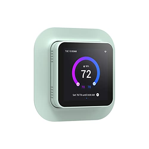 Vine Smart Thermostat For Home Tj-560, Wifi Programmable Thermostat, Compatible With Alexa And Google Assistant, Energy Saving, 4 Inches Touch Screen, C-Wire Required, Diy Installation, Green #TOP5