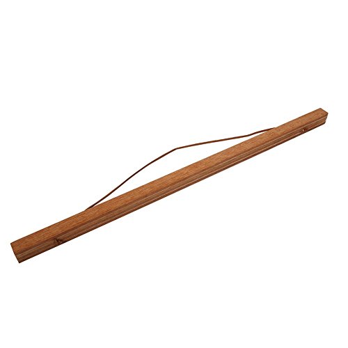 Magnetic Poster Hanger, Modern Natural Teak Wooden Photo Frame Diy Custom Poster Scroll Hanger For Poster Painting Picture Photo Prints Artwork Fabric 50Cm / 19.7Inch #TOP6