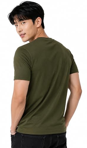 Image of London Hills T Shirt For Man | Tshirt Shirts Men | Men Round Neck Tshirts | Gym T Shirts For mens Workout | T-shirts For Man Cotton Stylish Round Neck T Shirt Half Sleeve Regular Fit Solid Multicolour