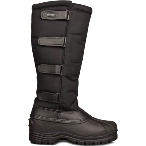 Best Winter Horse Riding Boots: Stay Warm & Dry 13 Ovation Women's Blizzard Tall Winter Boots - Durable Water-Repellent Insulated Fleece-Lined Equestrian Horse Riding Boots, Black, 6