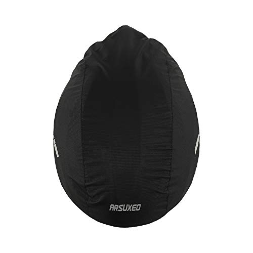 KKmoon Capa impermeável para capacete de bicicleta com faixa reflexiva Capacete para bicicleta de ci