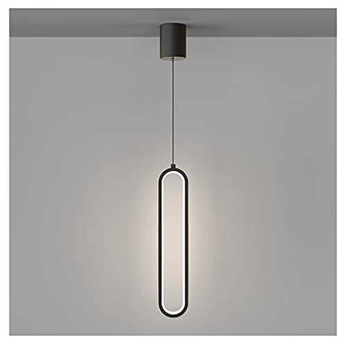 Lustre LED scandinave et moderne à trois couleurs de lumière pour couloir