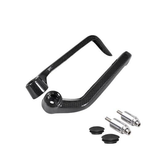 Protection levier frein moto anti-choc en véritable carbone 2025