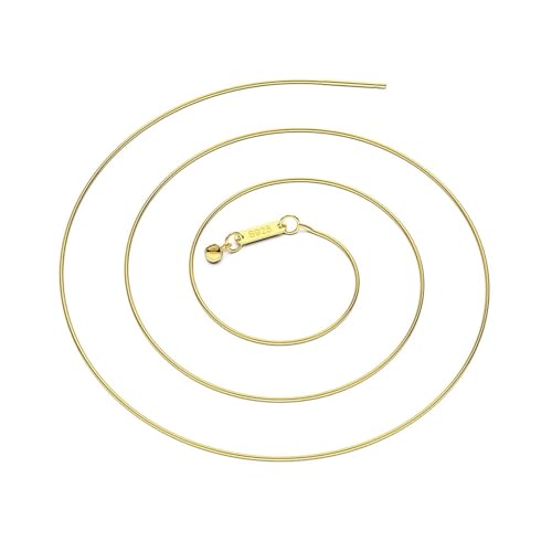 Collier en Argent 925 et chaîne en or YXWYXWA pour femme