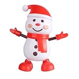 Convient aux enfants et aux espaces variés : Ce robot bonhomme de neige lumineux s’adapte aux chambres d’enfants, salons, vitrines de magasin et bureaux, enrichissant chaque lieu d’une touche ludique et chaleureuse, idéale pour petits comme pour adultes amateurs de décorations de Noël