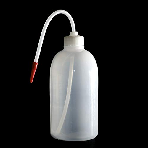 Image of Sky ESD Empty Polyethylene Plastic Wash Bottle 500 ML, LDPE White Dispenser Squeeze Bottle