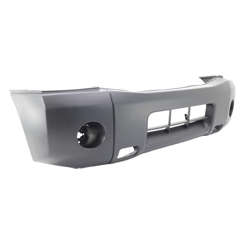 Image of FitParts Compatible with Nissan Titan 2004-2014 Front Bumper Cover | Primed, Ready to Paint, OEM 620227S020, NI1000237