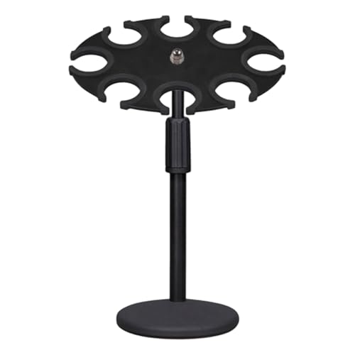 Plateau de microphone grande capacité 8 micros en métal robuste