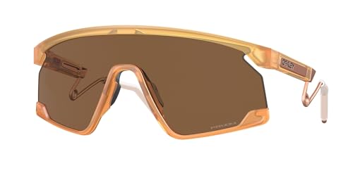 Oakley BXTR Metal Sunglasses Transparent Matte Light Curry with Prizm