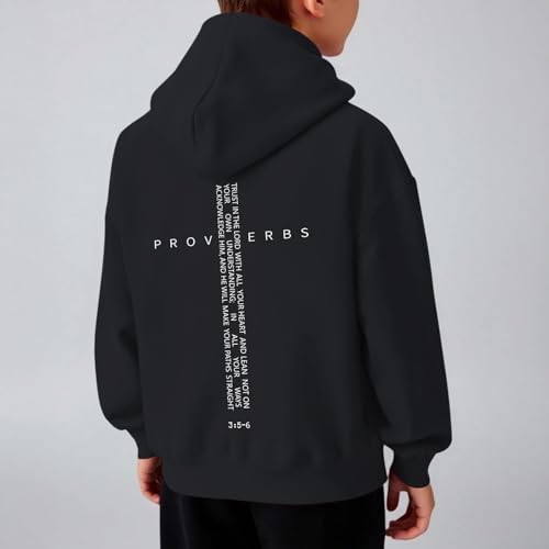 Sweat-shirt à capuche garçon pour activités quotidiennes et école en coton doux - 2