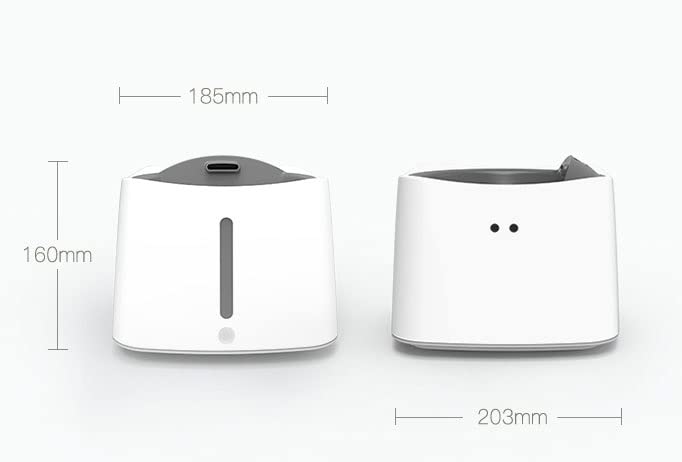 Dispensador de agua eléctrico para gatos y perros miniatura 6