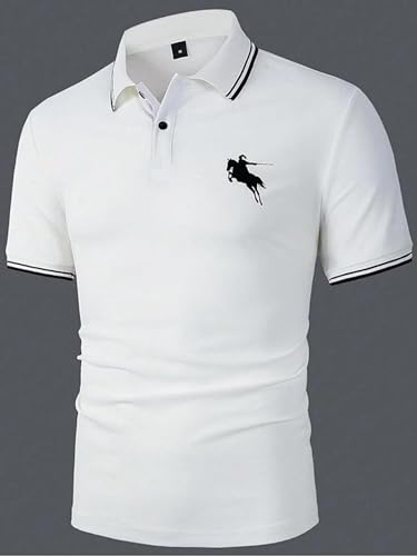 Lymio Polo T Shirt for Men || T Shirt for Man || Collar T Shirt Style Men (Packs Also Available) (Polo-18-21)