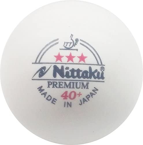 Nittaku 3-Star Premium 40+ Table Tennis Balls #TOP1