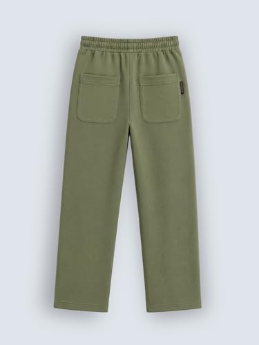 Image of WROGN Men's Cotton Blend Knit Joggers | Solid | Loose Fit