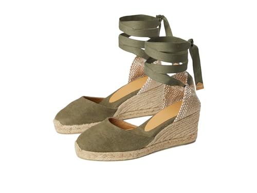 Image of Castaner | Espadrille with Wedge Carina Made in Canvas 7 cm | Woman