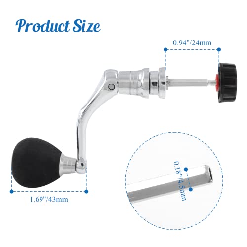 Cionyce TUOHAI00220606-262 Fishing Spinning Reel Handle, Reel Replacement Handle Rocker Arm Grip thumb #1