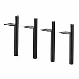 【Einfaches Design】 Das Design der Möbelbeine ist einfach und elegant und für jede Art von Möbeln geeignet.Erhöhen Sie die Möbel in eine geeignete Höhe, schaffen Sie mehr Platz unter den Möbeln, vermeiden Sie Feuchtigkeit, erleichtern die Reinigung, verlängern Sie die Lebensdauer der Möbel und schaffen Sie ein stilvolles und künstlerisches Zuhause für Sie.