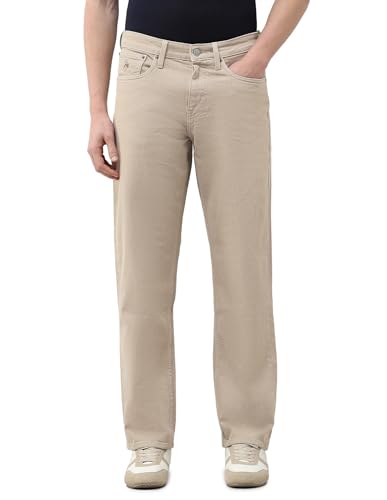 Image of U.S. Polo Assn. Denim Co. Men's Shawn Relaxed Fit Brown Jeans