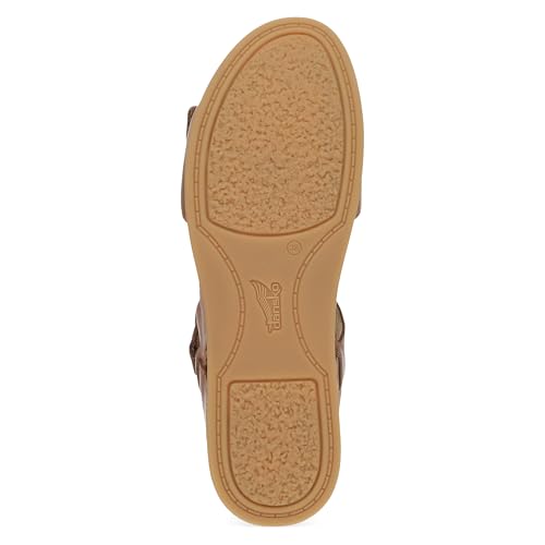 Image of Dansko Candace Wedge Sandal for Women -Comfortable Wedge with Arch Support -Fully Adjustable Straps-Versatile Casual to Dressy Footwear -Lightweight Rubber Outsole
