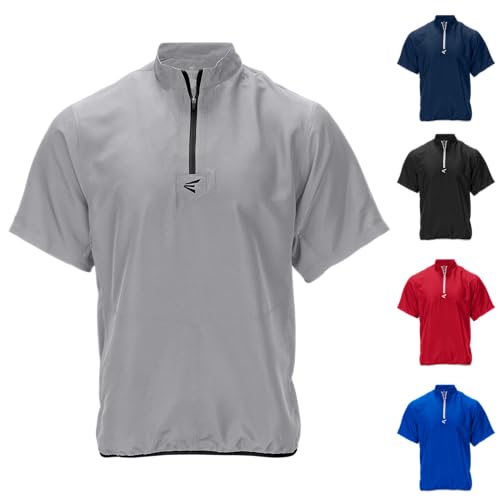 Easton | ALPHA Short Sleeve Cage Jacket | Adult Small | Grey