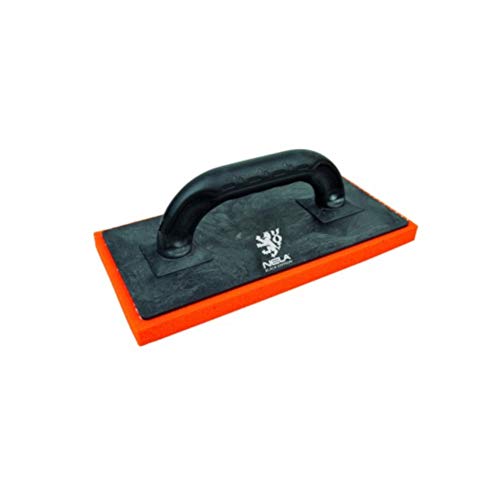 Nela Black Edition Sponge Float With Orange Rubber Fine