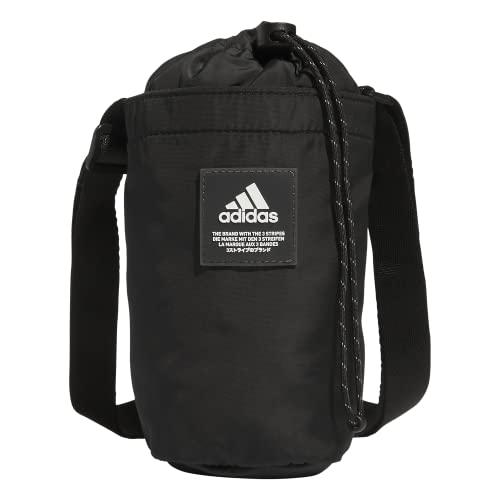 adidas Bolsa tiracolo unissex para hidratação para adultos 2.0, Preto, One Size, Bolsa tiracolo de hidratação 2.0