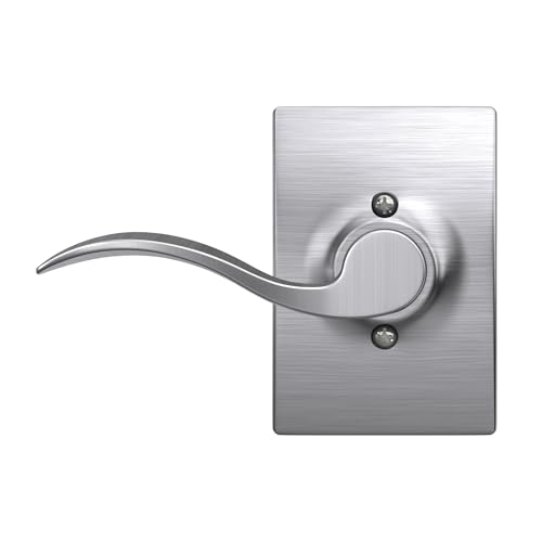Image of SCHLAGE RH Accent Lever Century Rose Half Dummy