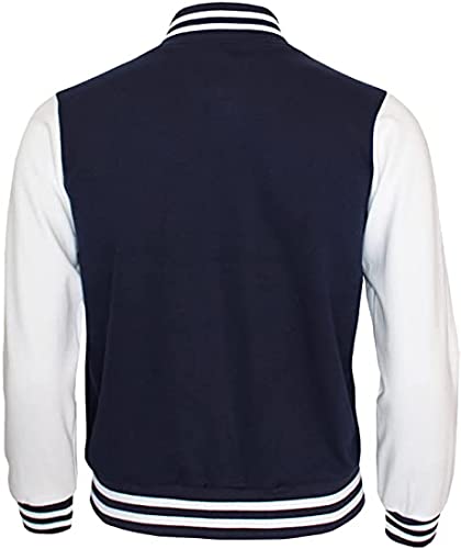 Image of Koverify Unisex Adult Cotton Blend Standard Length Letterman Jacket