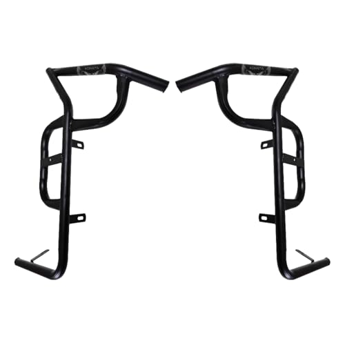 Image of ACTIVA 6G CRASH GUARD WITH FIX FOOTREST AND FRAME SLIDER LAGGUARD FRONT AND REAR CRASH GUARD SUITABLE FOR ACTIVA 6G, BS6 SCOOTER (SET OF 1)
