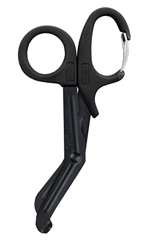 Prestige Medical 5.5" Clippable Utility Scissor, Stealth/Black
