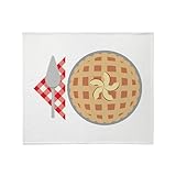 CafePress Apple Pie Dessert Throw Blanket Super Soft Fleece Plush Throw Blanket, 60"x50"