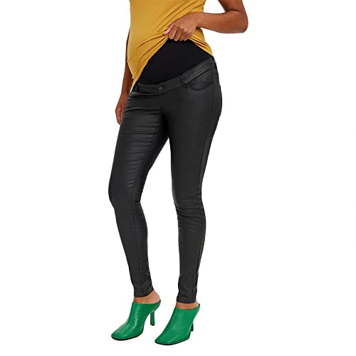 MAMALICIOUS Damen Vmmseven glatte belagte bukser Noos Pants,...