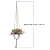 EBOOT 2 Pack 48 Inches Large Macrame Plant Hanger Rope to Hang Flower Pot Plant Holder for Indoor Outdoor Decorations, 4 Legs