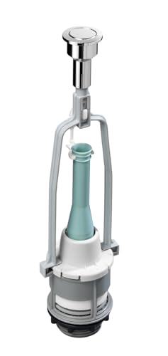 Roca A822502200 Mecanismo de descarga simple con 4 pulsadores, Blanco