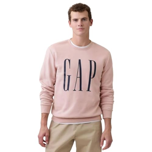 Image of Gap Men Printed Standard Fit Crew Full Sleeve Sweatshirt