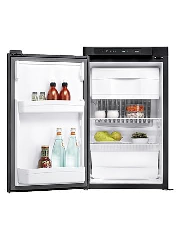 THETFORD Absorberkühlschrank N4080E+, 81L, 54,3x48,6x82,1cm, Gas/Strom, Schwarz, LED Display, Automatische Abtauung